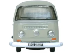 Volkswagen T2 Pickup Truck Light Gray 1/148 (N) Scale Diecast Model Car by Oxford Diecast