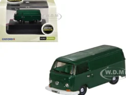 Volkswagen T2 Van Peru Green 1/148 (N) Scale Diecast Model Car by Oxford Diecast