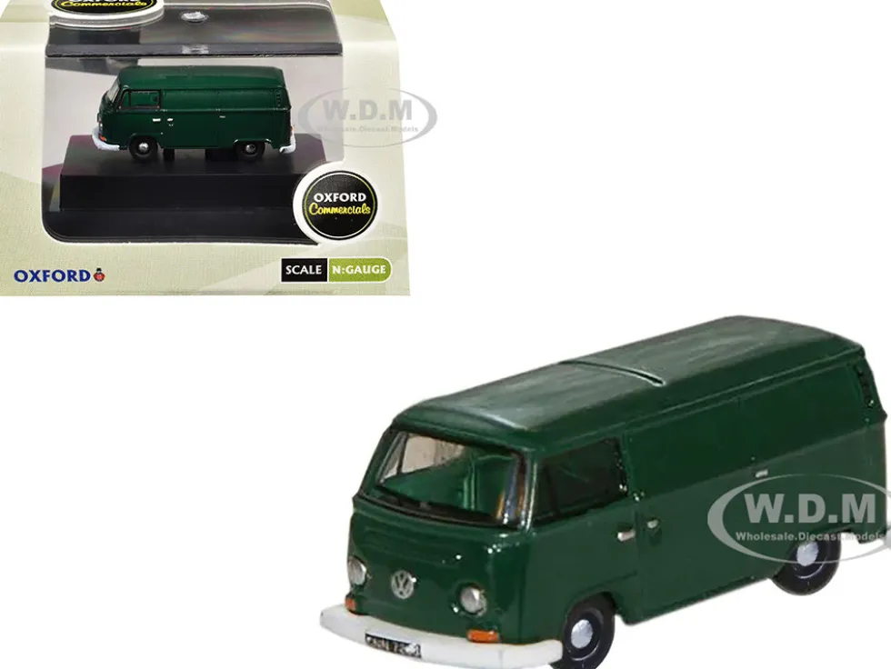 Volkswagen T2 Van Peru Green 1/148 (N) Scale Diecast Model Car by Oxford Diecast