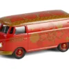 Volkswagen Type 2 Panel Van "Chinese Zodiac 2025 Year of the Snake" Red with Graphics "Hobby Exclusive" Series 1/64 Diecast Model Car by Greenlight
