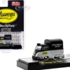 1960 Volkswagen Type 2 Pickup Truck Canvas Cover Mooneyes Southern California Style Black Gray Limited Edition 6050 pieces Worldwide 1/64 Diecast Model Car M2 Machines 31500-MJS51