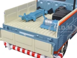 Volkswagen Type 2 (T1) Delivery Pickup Truck Blue/Orange 