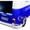 Volkswagen Type 2 T1 Delivery Van Autohaus Sudekum Kundendienst Candy Blue White 1/24 Diecast Model Car Motormax 79573