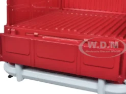 Volkswagen Type 2 (T1) Double Cab Pickup Truck Wax Red 1/24 Diecast Model Car Motormax 79343