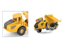 Volvo A40D Dump Truck Yellow 1/87 HO Diecast Model Siku 1877