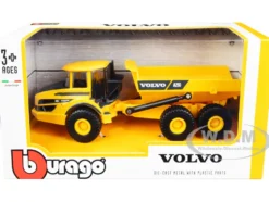 Volvo A25G Articulated Hauler Yellow 1/50 Diecast Model Bburago 32085