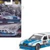 Volvo 850 Estate Wagon #25 Blue and White "Fast Wagons" Series Diecast Model Car by Hot Wheels