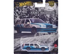 Volvo 850 Estate Wagon #25 Blue and White