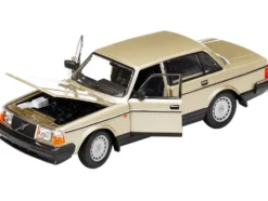 Volvo 240 GL Gold Metallic NEX Models 1/24 Diecast Model Car Welly 24102