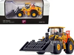 Volvo L180H Refuse Wheel Loader 1/87 HO Diecast Model First Gear 80-0337
