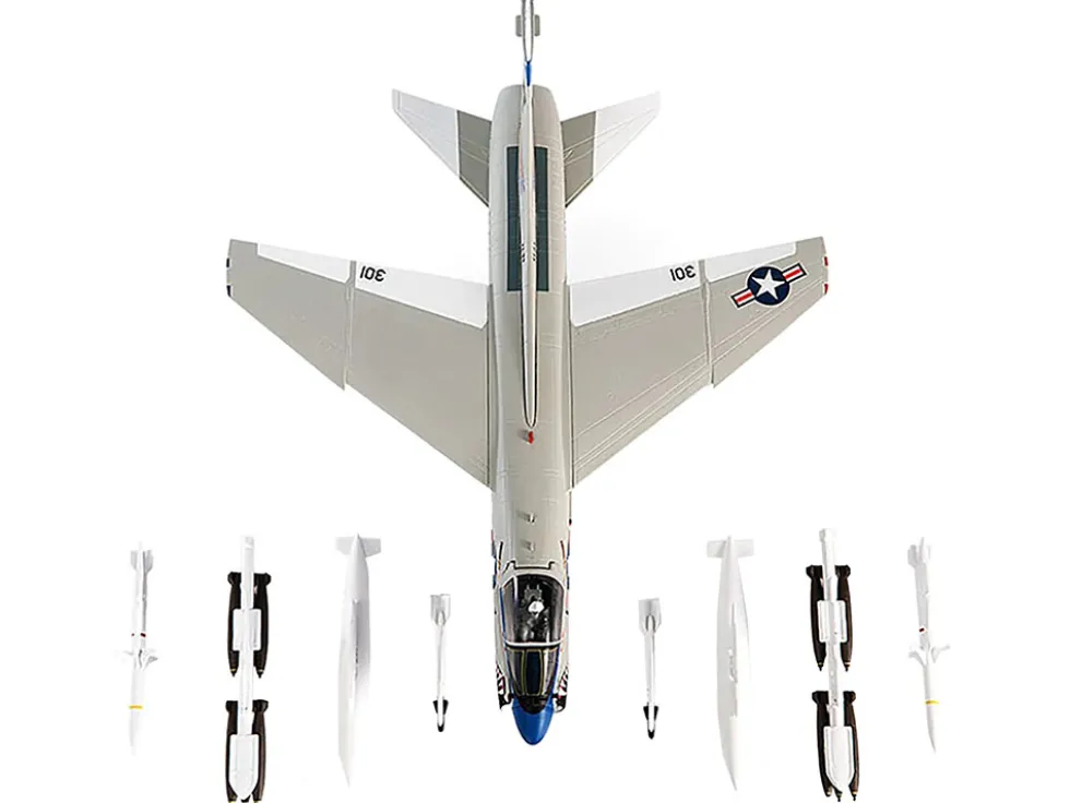 Vought A 7E Corsair II Attack Aircraft VA-93 Blue Blazers USS Midway 1979 United States Navy 1/72 Diecast Model JC Wings JCW-72-A7-006