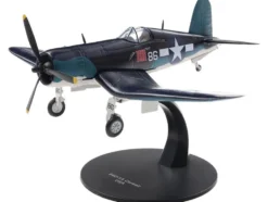 Vought F4U-1A Corsair Fighter Aircraft "Maj. Gregory "Pappy" Boyington, VMF 214" United States Marine Corps 1/72 Diecast Model by Militaria Die Cast