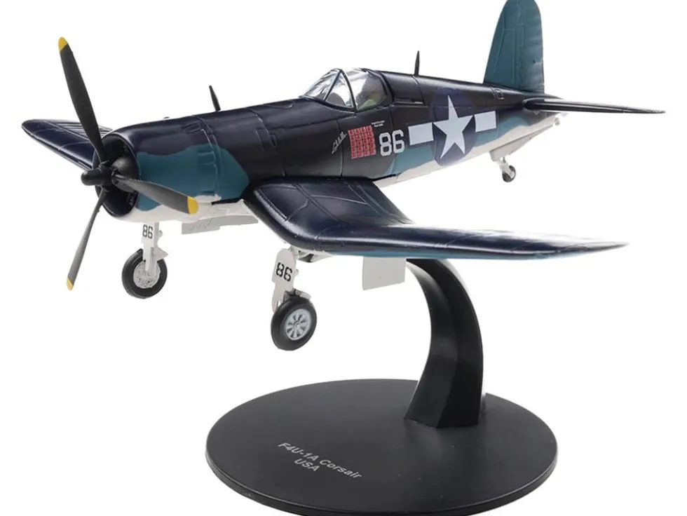 Vought F4U-1A Corsair Fighter Aircraft "Maj. Gregory "Pappy" Boyington, VMF 214" United States Marine Corps 1/72 Diecast Model by Militaria Die Cast