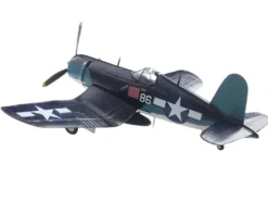 Vought F4U-1A Corsair Fighter Aircraft "Maj. Gregory "Pappy" Boyington, VMF 214" United States Marine Corps 1/72 Diecast Model by Militaria Die Cast