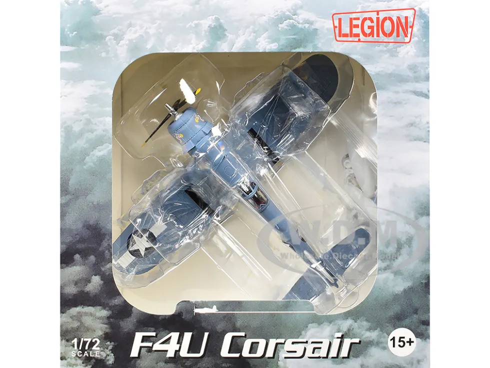 Vought F4U-1A Corsair Fighter Aircraft "Marines Dream, Capt. Edwin Olander, VMF-214 Black Sheep, Vella Lavella, Solomon Islands" (1943) United States Marine Corps 1/72 Diecast Model Airplane by Legion