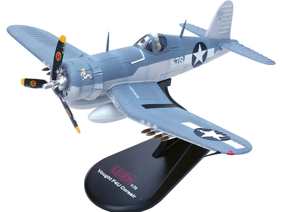Vought F4U-1A Corsair Fighter Aircraft "Marines Dream, Capt. Edwin Olander, VMF-214 Black Sheep, Vella Lavella, Solomon Islands" (1943) United States Marine Corps 1/72 Diecast Model Airplane by Legion
