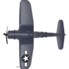 Vought F4U-1D Corsair Fighter Aircraft "Robert Wade, VMF-323 Death Rattlers, Yontan Airfield, Okinawa" (1945) United States Marine Corps "Planes of World War II" Series 1/72 Diecast Model Airplane by Luppa