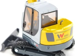 Wacker Neuson ET65 Track Excavator Yellow and Gray 1/50 Diecast Model Siku 3559