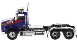 Western Star 4700 SB Tandem Day Cab Tractor Blue 1/50 Diecast Model Diecast Masters 71039