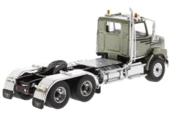 Western Star 4700 SB Tandem Day Cab Tractor Metallic Olive Green 1/50 Diecast Model Diecast Masters 71038