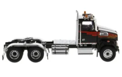 Western Star 4700 SF Tandem Day Cab Tractor Metallic Black 1/50 Diecast Model Diecast Masters 71036