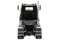 Western Star 4700 SF Tandem Day Cab Tractor Metallic Black 1/50 Diecast Model Diecast Masters 71036