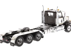 Western Star 4900 SF Tridem Day Cab Truck Tractor Black Transport Series 1/50 Diecast Model Diecast Masters 71066