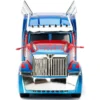 Western Star 5700 XE Phantom Optimus Prime Robot on Chassis Transformers 5 2017 Movie Hollywood Rides Series 1/24 Diecast Model Jada 98403
