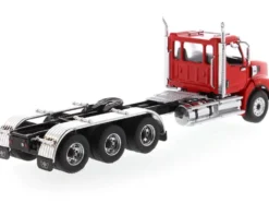 Western Star 49X SBFA Tridem Day Cab Heavy-Haul Truck Tractor Viper Red Transport Series 1/50 Diecast Model Diecast Masters 71085