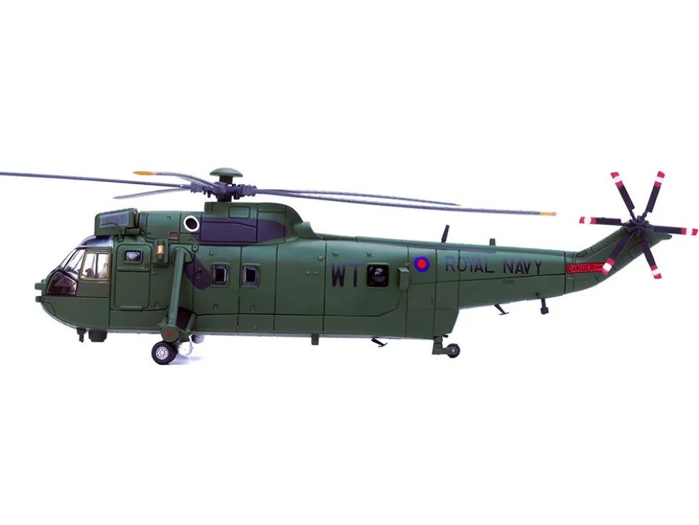 Westland Sea King HC.4 Helicopter "Green Livery, 848 Naval Air Squadron, Commando Helicopter Force, Royal Naval Air Station Yeovilton, Somerset" (2009) British Royal Navy 1/72 Diecast Model by Legion