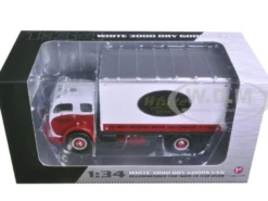 1953 White Super Power 3000 COE Delivery Van 1/34 Diecast Model Car First Gear 10-4084