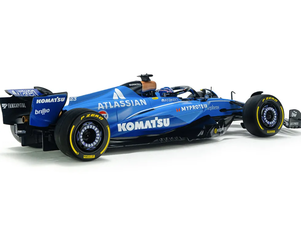 Williams FW47 #23 Alex Albon "Atlassian" Formula One F1 "Australian GP" (2025) "Competition" Series 1/18 Diecast Model Car by Solido