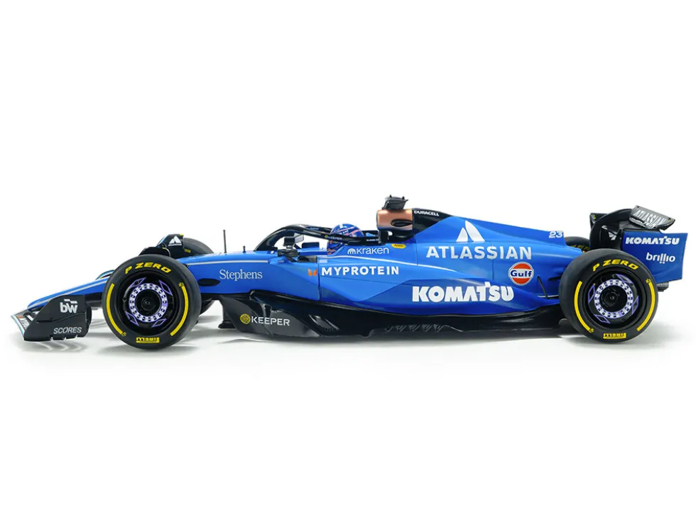 Williams FW47 #23 Alex Albon "Atlassian" Formula One F1 "Australian GP" (2025) "Competition" Series 1/18 Diecast Model Car by Solido
