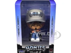Willie G 4.5" Figure "Homies Big Headz" Series 5 Model by Homies