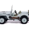 Willys Jeep 1/4-Ton Car Light Blue "United States Navy" 1/43 Diecast Model by Militaria Die Cast