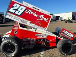 Winged Sprint Car #29 Bud Kaeding "Missile Motorsports" BK Motorsports (2024) 1/18 Diecast Model Car by ACME