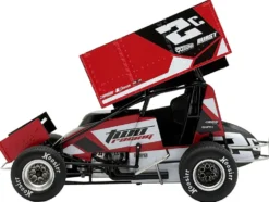 Winged Sprint Car #2C Cole Macedo "Two C Racing" (2025) 1/18 Diecast Model Car by ACME