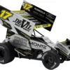 Winged Sprint Car #17 Cory Eliason "Devil Race Karts" Monte Motorsports (2025) 1/18 Diecast Model Car by ACME