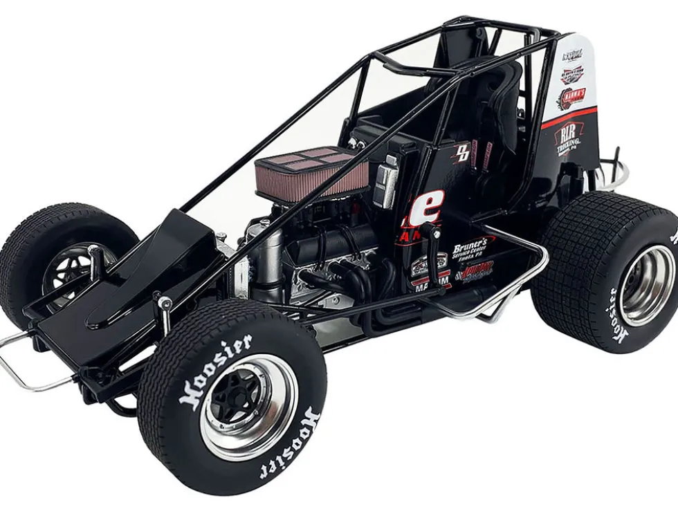 Winged Sprint Car #48 Danny Dietrich "Weikert's Livestock Inc." Gary Kauffman Racing (2024) 1/18 Diecast Model Car by ACME