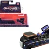 World Of Outlaws 2026 Winged Sprint Car #26 Black with Stripes and Custom Hauler Black with Graphics 1/64 Diecast Model Cars by ACME