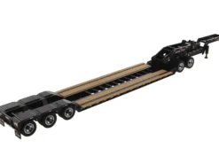 XL 120 Low-Profile HDG Outrigger Style Trailer Jeep 2 Boosters Transport Series 1/50 Diecast Model Diecast Masters 91033