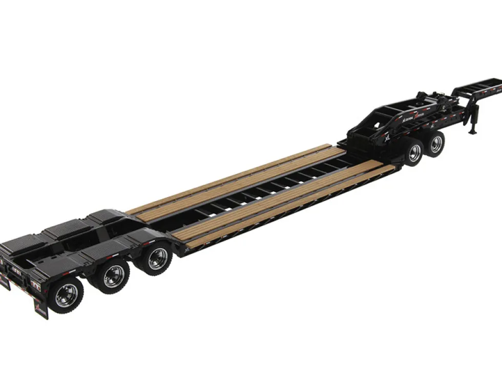 XL 120 Low-Profile HDG Outrigger Style Trailer Jeep 2 Boosters Transport Series 1/50 Diecast Model Diecast Masters 91033