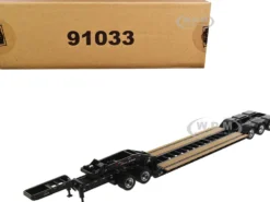 XL 120 Low-Profile HDG Outrigger Style Trailer Jeep 2 Boosters Transport Series 1/50 Diecast Model Diecast Masters 91033