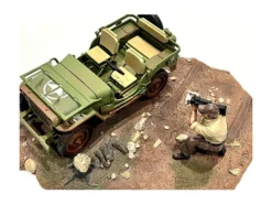 4X4 Mechanic Figure 7 for 1/18 Scale Models American Diorama AD18017