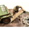 4X4 Mechanic Figure 8 with Board Accessory for 1/18 Scale Models American Diorama AD18018