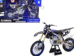 Yamaha YZ450F Motorcycle 14 Dylan Ferrandis Yamaha Factory Racing 1/6 Diecast Model New Ray 49723