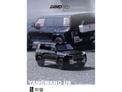 Yangwang U8 Black 1/64 Diecast Model Car by Inno Models