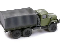 ZIL 131 Cargo Truck Green with White Stripes Ukrainian Ground Forces 1/72 Diecast Model Legion LEG-12064LB