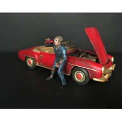Zombie Mechanic Figurine II for 1/18 Scale Models American Diorama 38198