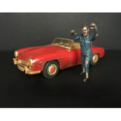 Zombie Mechanic Figurine II for 1/24 Scale Models American Diorama 38298